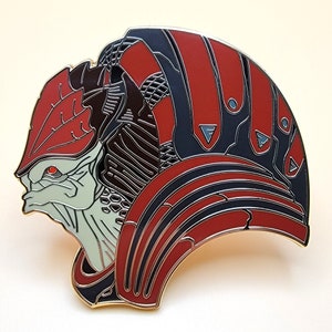 Urdnot Wrex Battle Master - 2.5" Hard Enamel Lapel Pin