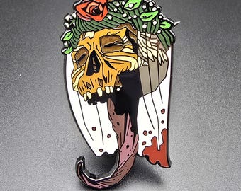 Noon Wraith - Witcher Monster 2" Hard Enamel Pin