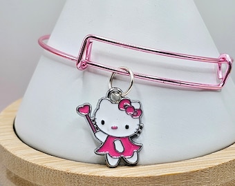 Pink Charm Bracelet
