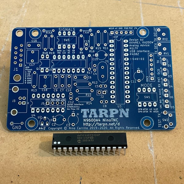 N9600A4 Circuit Board and CPU Kit for Multi-Mode Terminal Node Controller TNC NinoTNC