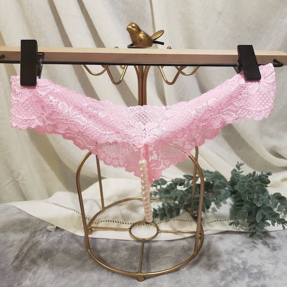 5 Colors, Faux Pearl Panties, Sexy See Through Lingerie, Sexy Panties, Free  Shipping From US.A18 