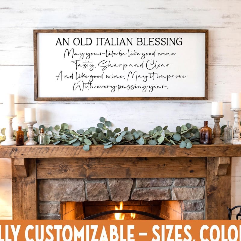 Rustic Italian Decor - Etsy