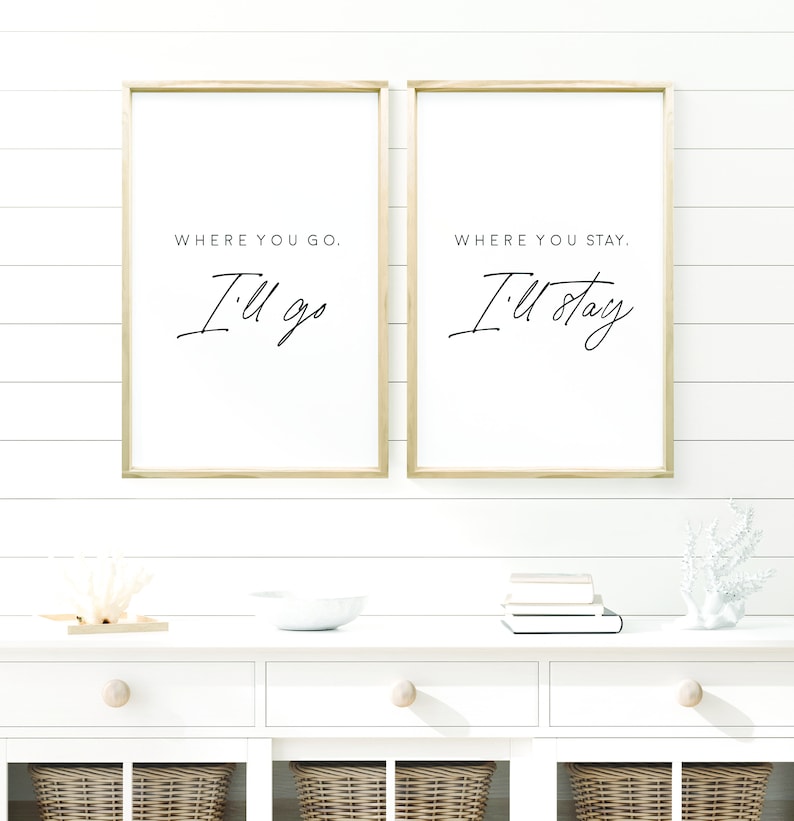 Framed Wall Art,Wood Wall Art,Wooden Signs,Wood Sign,Wood Framed Signs,Set Of 2,Set Of 2 Signs,Gift For Her,Home Decor,Home Sign,Quote Signs