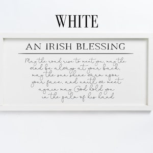 May the Road Rise to Meet You Irish Blessing Wooden Sign Wall Art Home Decor Good Luck Charm Celtic Wisdom Inspirational Quote image 6