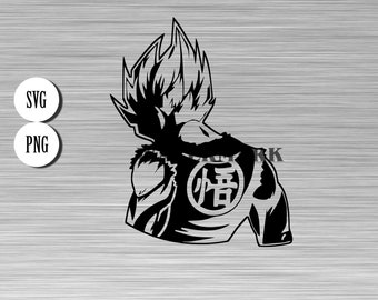 Download Goku svg | Etsy