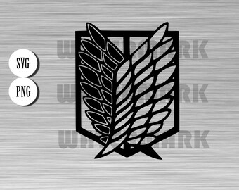 Attack On Titan Svg Etsy Attack On Titan Svg Etsy