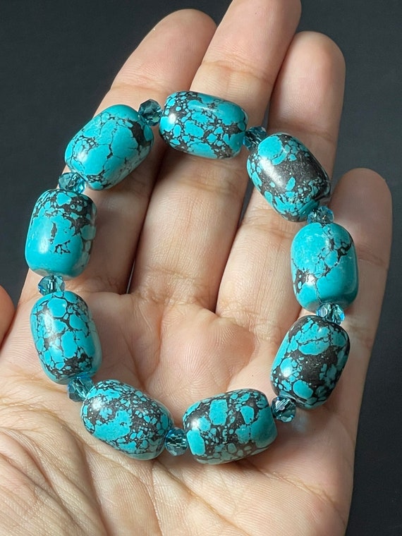 Sunstone and Turquoise Bracelet – SD Holistic Healing