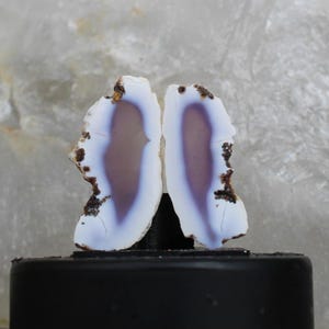 purple agate pair