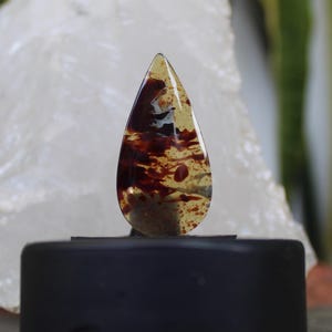 Indo amber cabochon