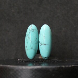 Natural Turquoise Nevada pair