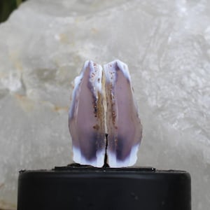 purple agate pair
