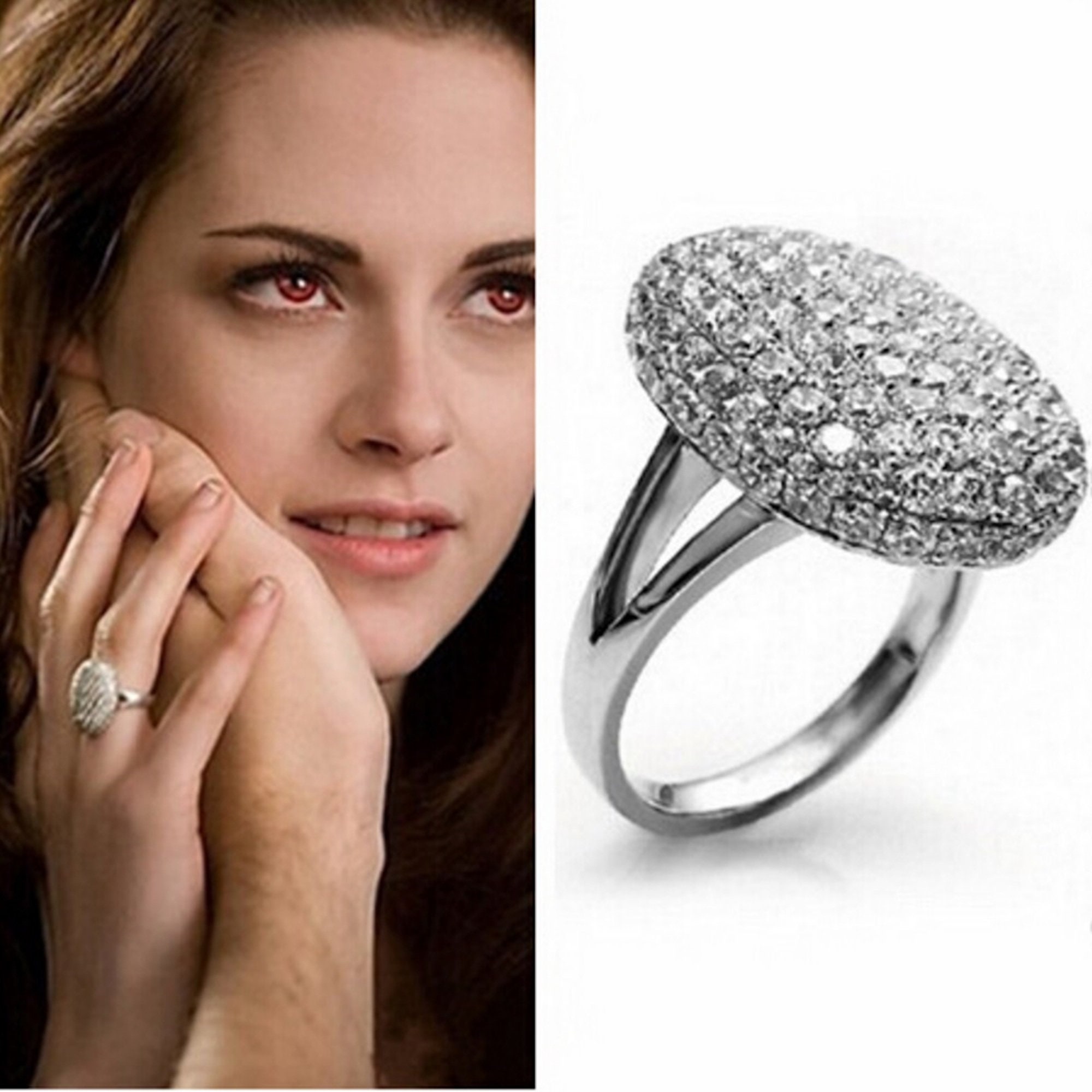 Twilight Saga Breaking Dawn Bella Swan Engagement Ring in Etsy UK