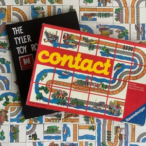 Vintage Ravensburger contactspel uit de jaren 80