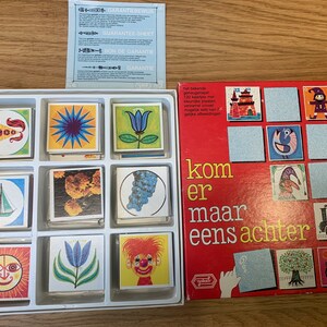 vintage game / kom er maar eens achter - Test je memoryspel - niet compleet / goliath - Holland