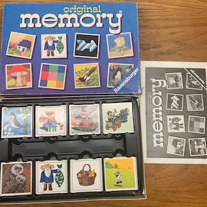 Ravensburger Junior Original Memory Game - Not complete - Made in Western Germany