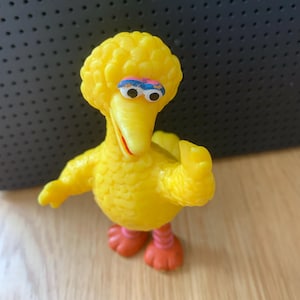 Vintage Sesame Street PVC Figures / big bird / Oscar Grouch / Made in Germany / west Germany / Bullyland / JHP imagen 14