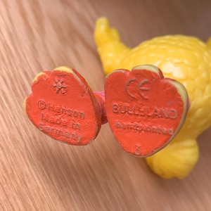 Vintage Sesame Street PVC Figures / big bird / Oscar Grouch / Made in Germany / west Germany / Bullyland / JHP imagen 17