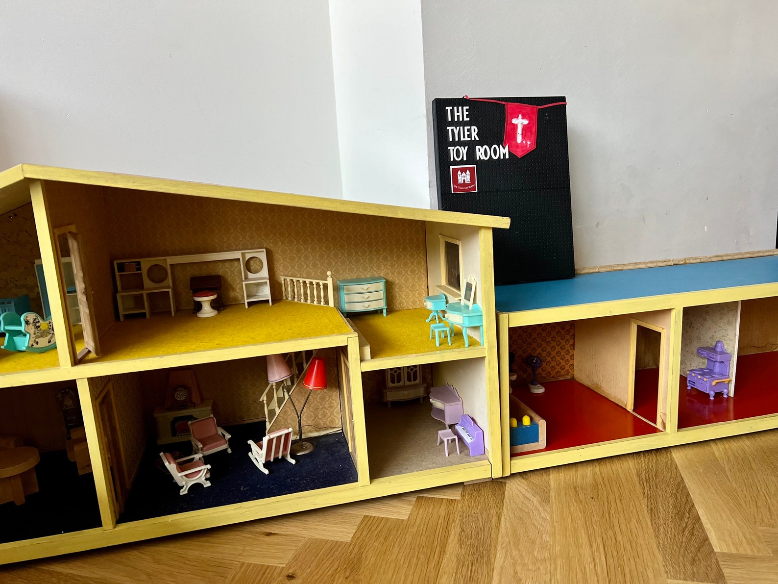 Vintage 1974 Lundby Dollhouse Etsy