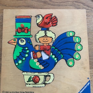 vintage  puzzel / Ravensburger / 1980 by Otto Maier Verlag