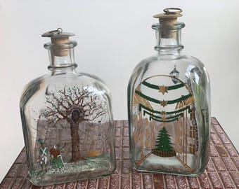 ホルムガード ガラス クリスマス ボトル デキャンタ ジュール ホルムガード ガラス クリスマス ボトル デキャンタ ジュール