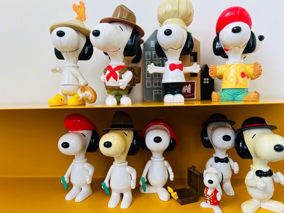Mc Donalds Peanuts Snoopy Figurines Collectibles 2000 - Etsy
