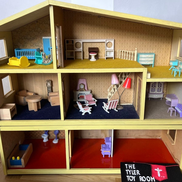 Vintage Dollhouse Etsy