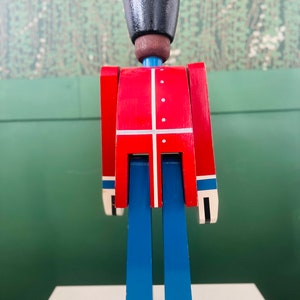 Vintage 51 cm xxl Large Wooden Danish Royal Guardsman / Kay Bojesen Style / rare