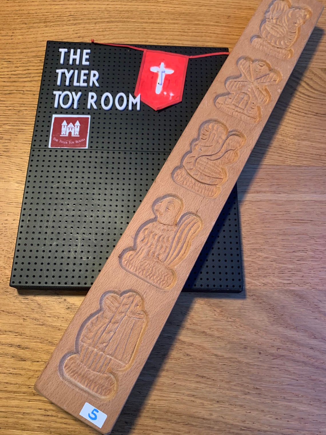 Vintage Dutch Wooden Forms Folk Art Speculaas Cookie Mold Vorm Speculoos Mold Windmill swan