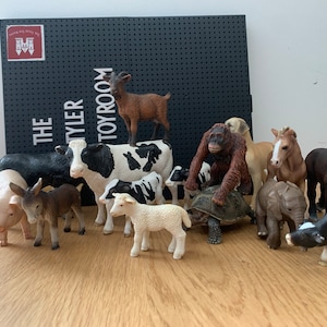 Veel dierenfiguren / vintage / schleich / bullyland