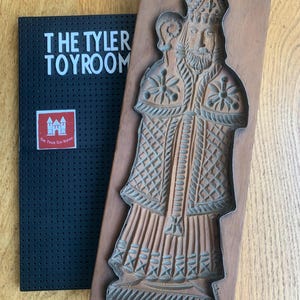 rare vintage  Dutch wooden forms Folk art Speculaas cookie mold vorm speculoos mold - sinterklaas - speculaasplank / taaitaai
