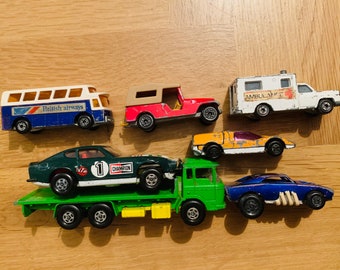 Lote de 7 vehículos Matchbox Lesney