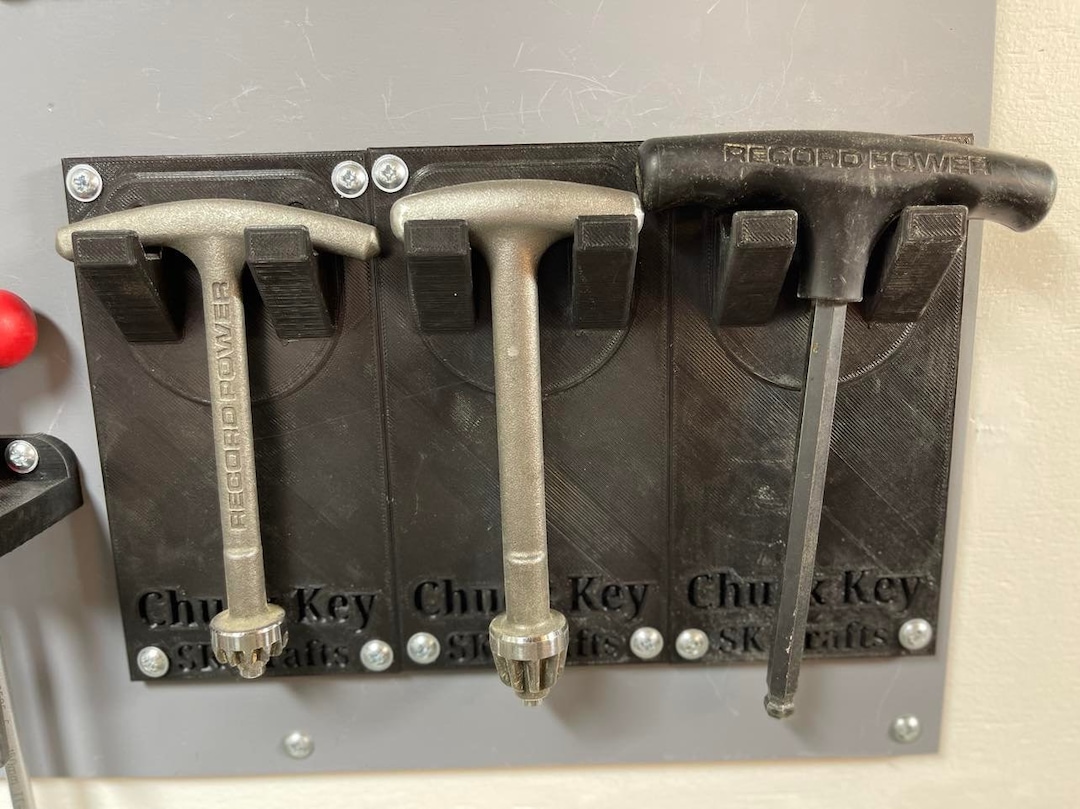 Chuck Key Holder Buddy Range Lathe Chuck Key Holder 3d Etsy