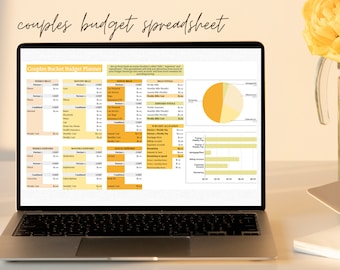 Savvy Sheets - Couples Bucket Budget Spreadsheet- Google Sheets Instant Download