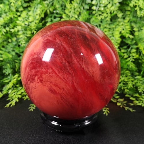 2.6kg Red Melting Stone Ball/quartz Crystal Ball/crystal Etsy