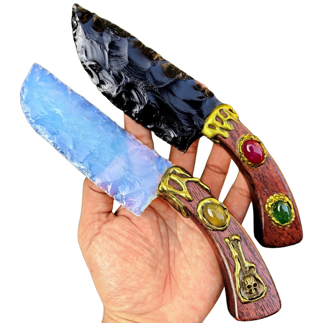 Crystal Arrowhead Knife Healing Chakra Stone Arrow Decor Natural ...