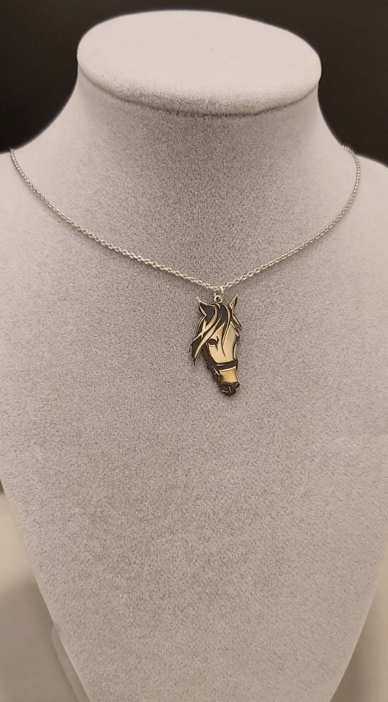 silver-horse-pendant-necklace-etsy