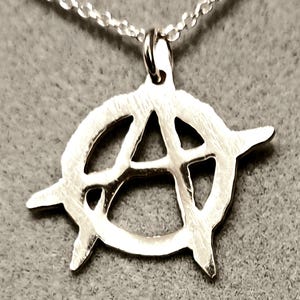 Anarchy Silverhänge Halsband