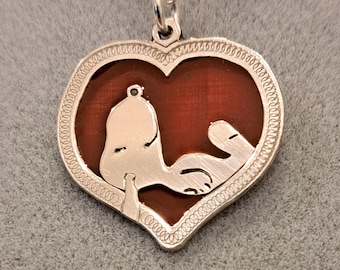 ヴィンテージ70’s AVIVA USA スヌーピーネックレスとブローチのセット RESERVED Vintage 70s 80s Sterling Silver Aviva Snoopy