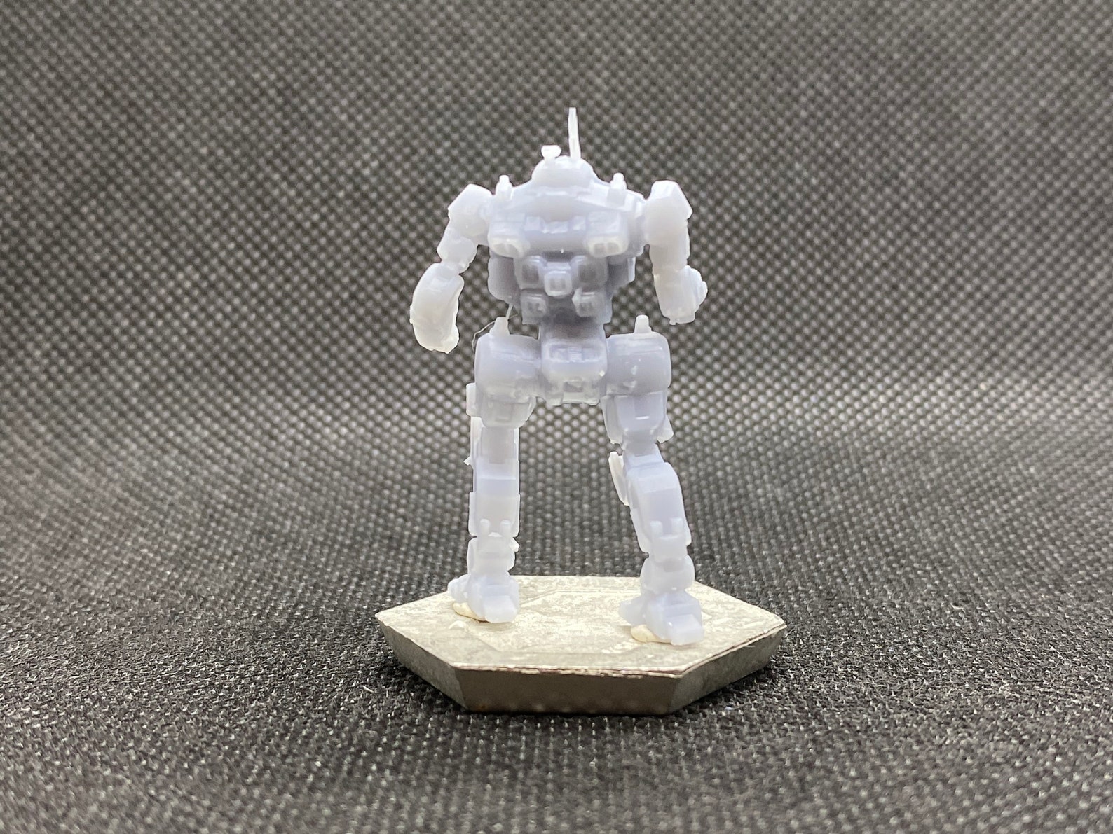 thumbnail interactive-video image 1 of RVN-1X Raven – Alternate Battletech Mechwarrior Miniature, Resin 3D Print 1 of 6