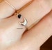 925 Sterling Silver Moon Rings For Women, Black Gemstone ring, Hippie Ring, Boho Ring, Black Stone Ring, Mothers Day Gift,  Ring For Women, 
