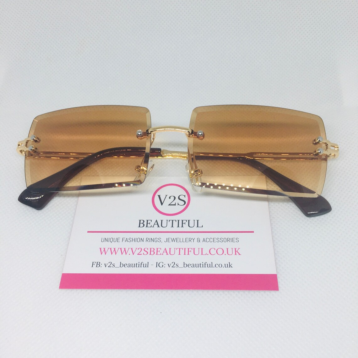 Y2K Rimless Sunglasses Sunglasses for Women Y2K Fashion Etsy