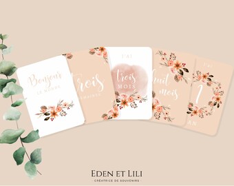 Cartes Etapes Bebe Etsy Cartes Etapes Bebe Etsy