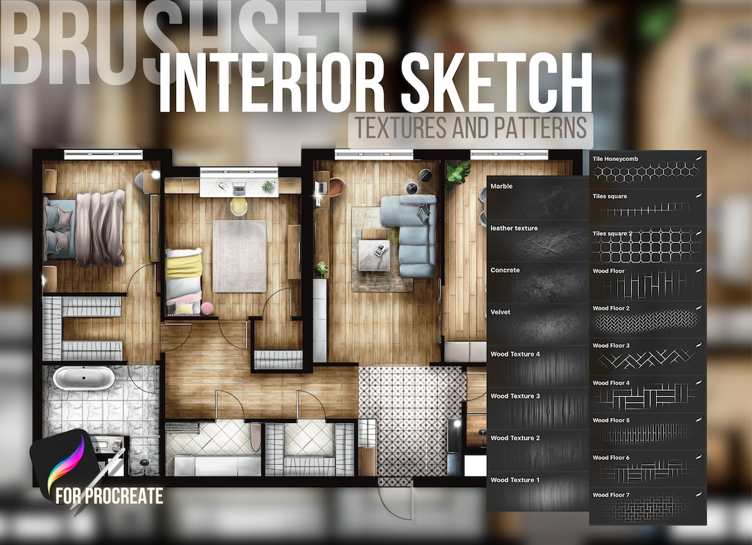 Procreate Brushes For Interior Sketch Procreate Architecture Sketch Plan Brushes Textures Procreate Brushes For Interior Sketch Procreate Architecture Sketch Plan Brushes Textures