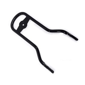Tall Medallion Style Black Sissy Bar Upright for Harley Davidson Sportster 1200 Dyna Low Rider Softail Heritage Equivalent to HD 52300020