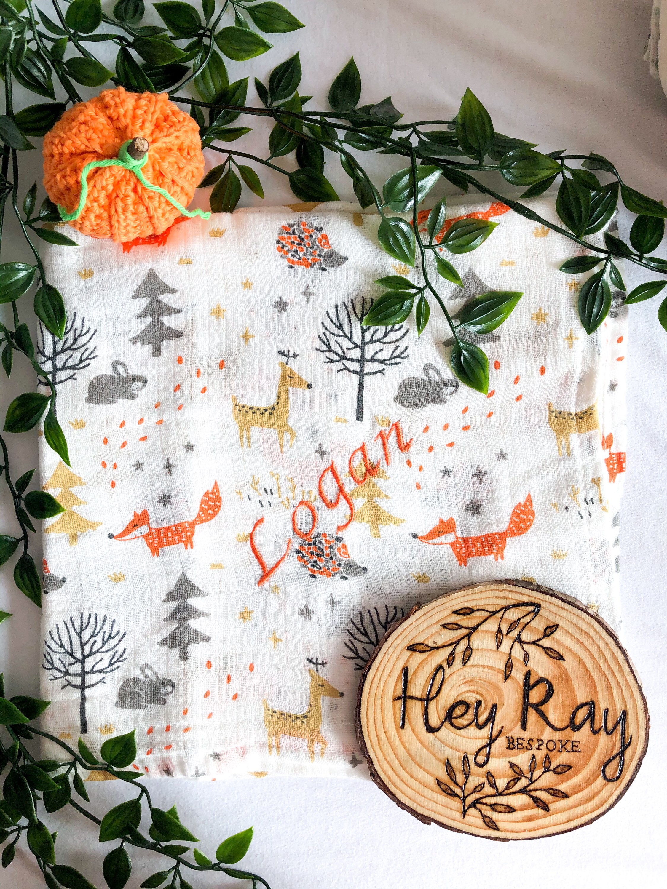 Large personalised christmas swaddle muslin / muslin wrap / Etsy