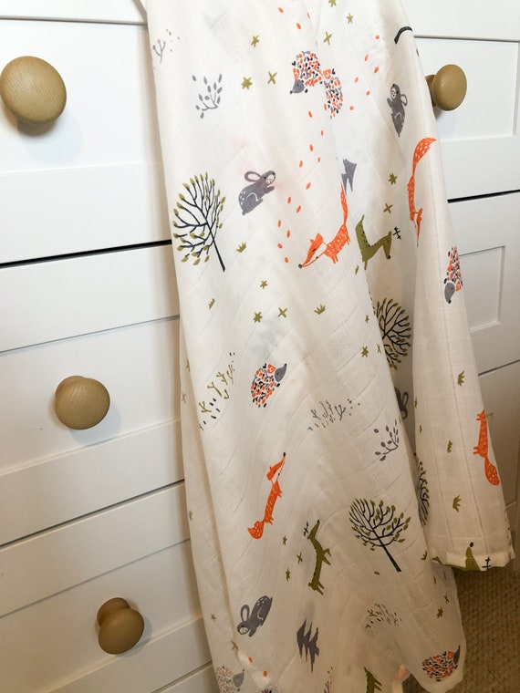 personalised muslin wraps