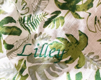 palm leaf swaddle