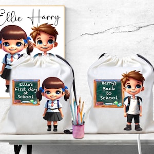 Back to School Clipart: Dolls, Accessories, and More (32 PNGs) (Instant Download)