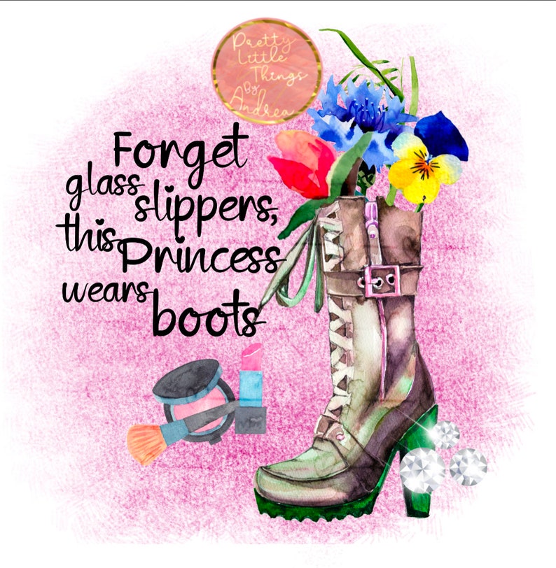 Forget Glass Slippers This Princess Wears Boots 5 High - Etsy