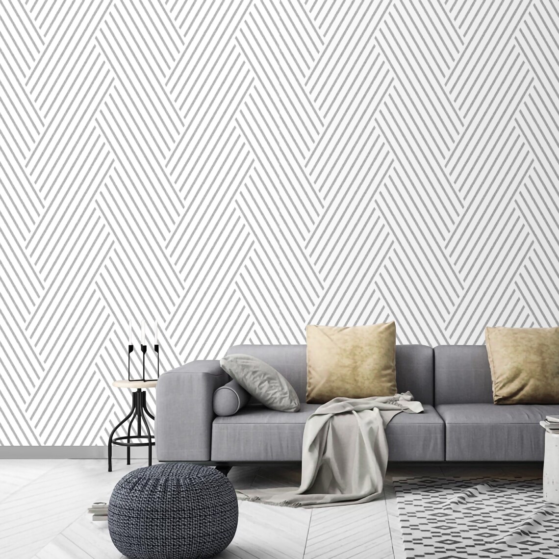 Peel and Stick Wallpaper Minimalist Removable Wallpaper Mural | Etsy
